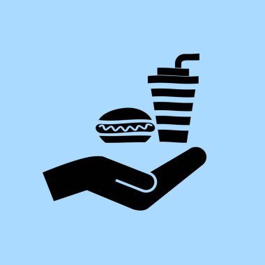 Sosisli ve içki simgesi