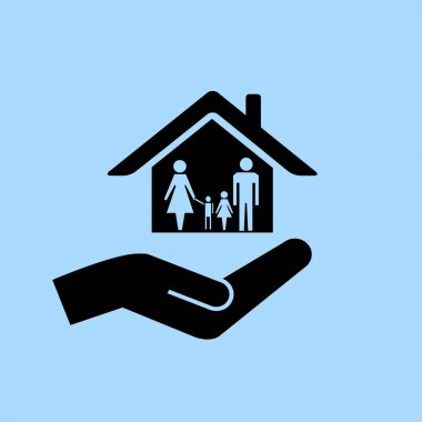 ev vektörü illüstrasyonu 