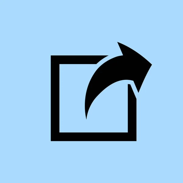 Aandeel pictogram illustratie — Stockvector