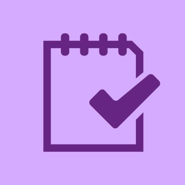 Belge simgesi illüstrasyon