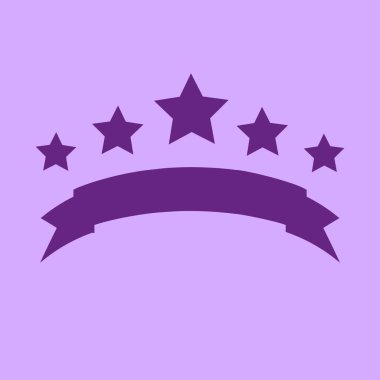 beş yıldız simgesi  