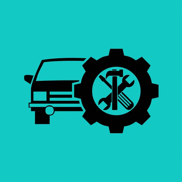 Automatisk Reparation Vektor Symbol — Stock vektor