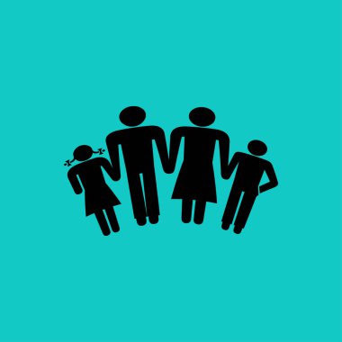 Aile vektör illüstrasyonu 
