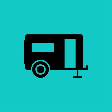 Rekreasyon araç simge tasarlamak 