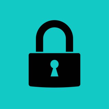 Vektör Simgesi Resmini Kilitle 