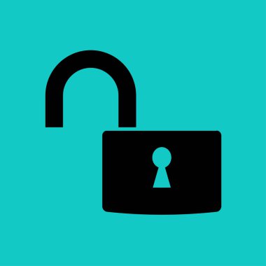 kilit simgesi çizimi aç 