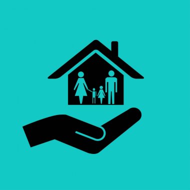 ev vektörü illüstrasyonu