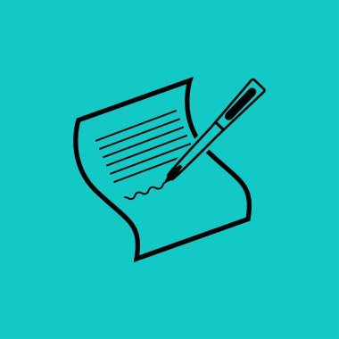 Denetim listesi illüstrasyon vektör resim