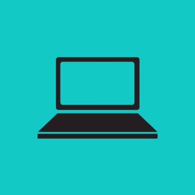 omputer vektör simge illüstrasyon