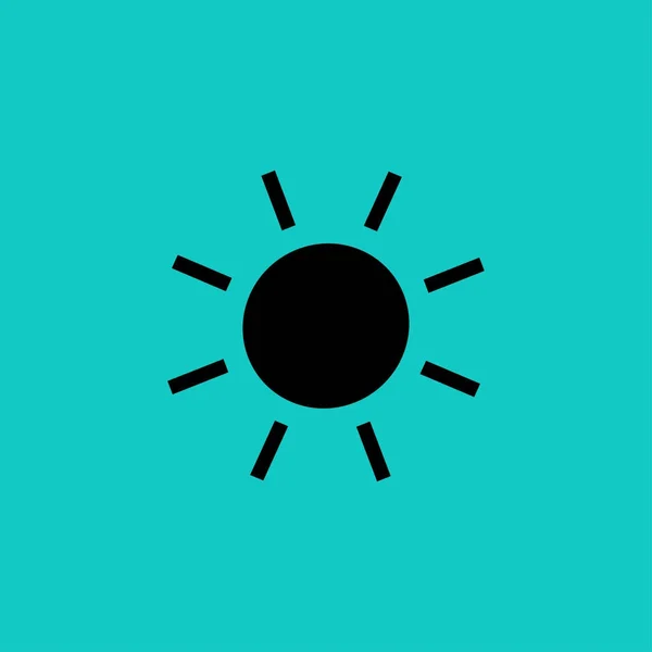 Піктограма Сонця Векторні Ілюстрації — стоковий вектор
