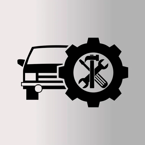 Auto icona di riparazione — Vettoriale Stock