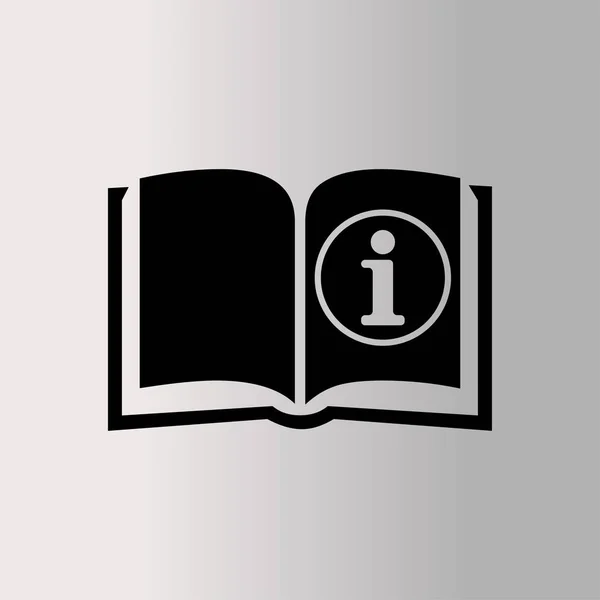 Ilustração ícone do livro didático —  Vetores de Stock