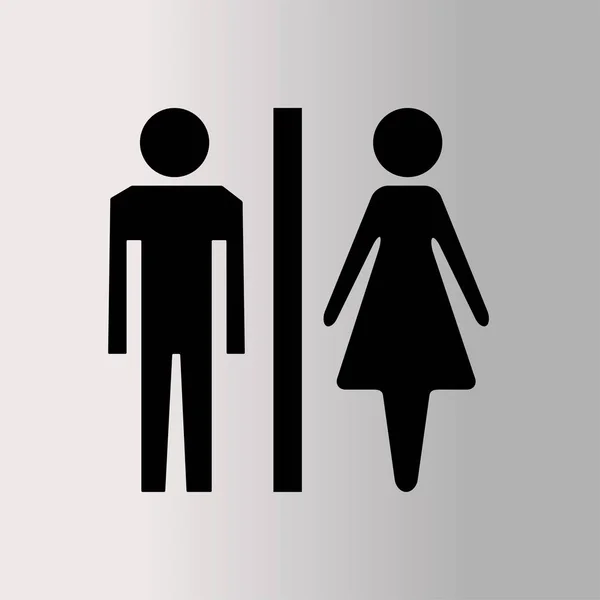 Illustration homme et femme — Image vectorielle