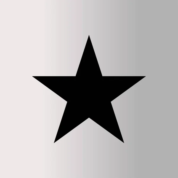 Star-Flach-Ikone — Stockvektor