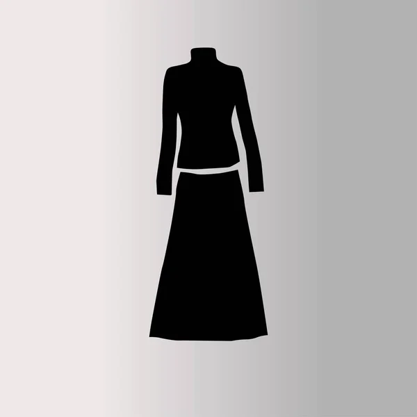 Ilustração ícone roupas — Vetor de Stock