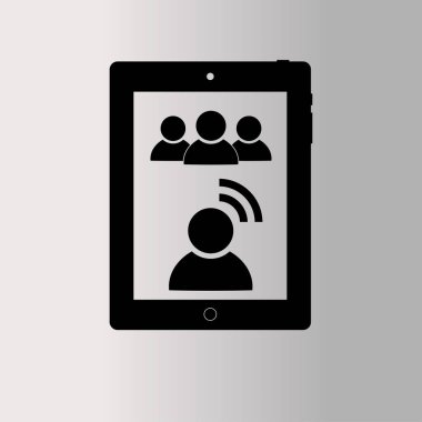 Video konferans simgesi