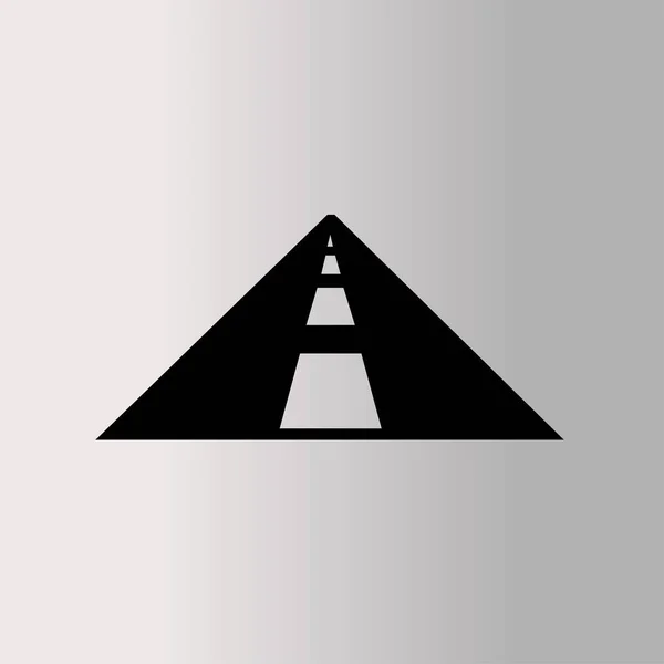 Значок дороги, шоссе — стоковый вектор