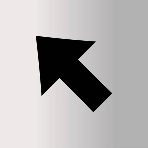 Illustrazione icona cursore — Vettoriale Stock
