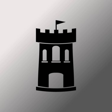 Castle vektör illüstrasyonu 