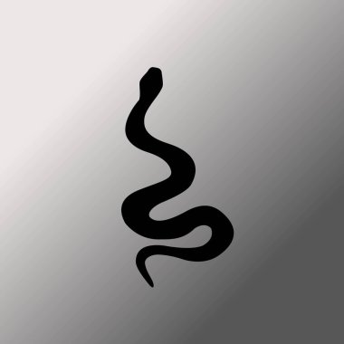 Yılan vektör simge tasarlamak