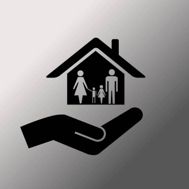 ev vektörü illüstrasyonu