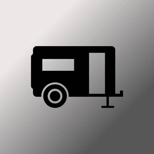 Icono Del Vehículo Recreación Ilustración — Vector de stock