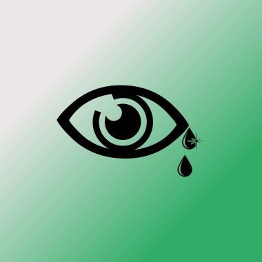 Vektör göz simgesi simgesi