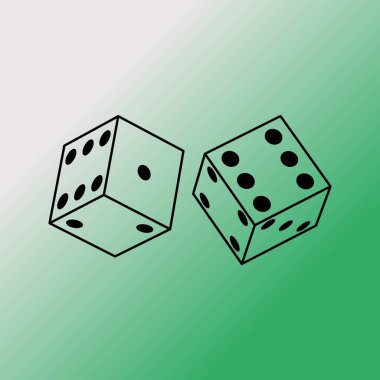 Zar simge tasarlamak vektör 