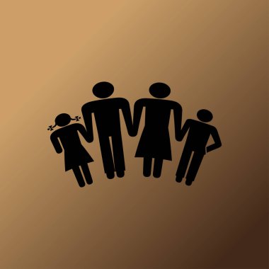 Aile vektör illüstrasyonu 