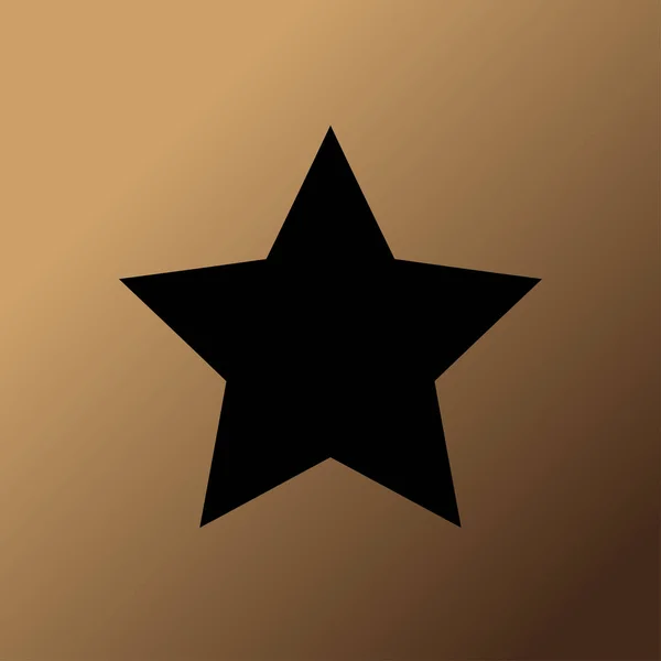 Vector Ilustração Star Icon — Vetor de Stock