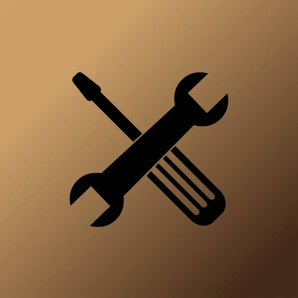 Werkzeuge Vektor Symbol Illustration — Stockvektor