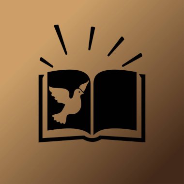 İncil kitap illüstrasyon vektör