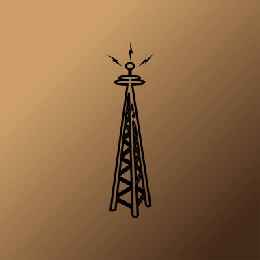 Baz istasyonu vektör simgesi