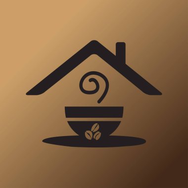 kahve fincanı vektör simgesi