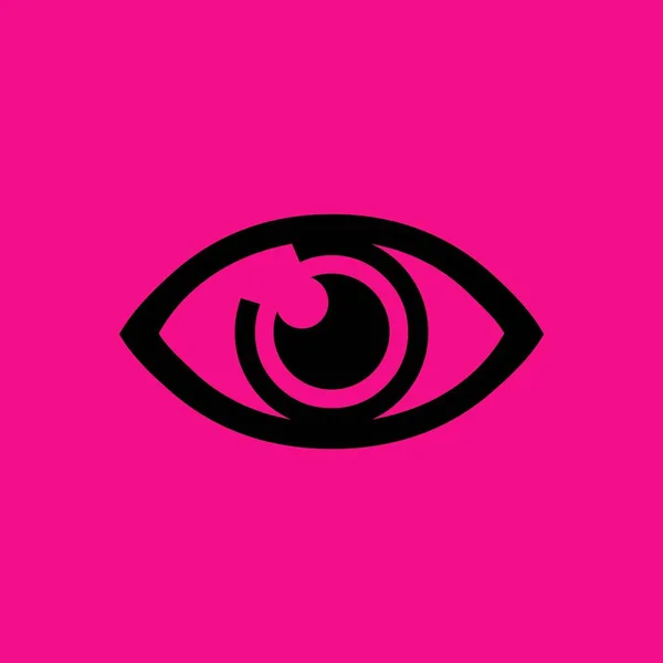 Символ Векторного Глаза — стоковый вектор