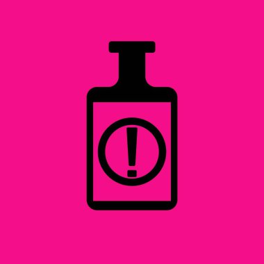 İzole kimyasal test şişe