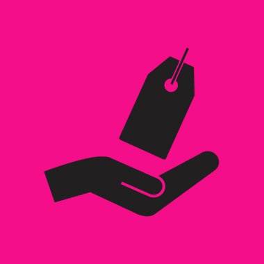 Fiyat kutsal kişilerin resmi, vektör simge tasarlamak 