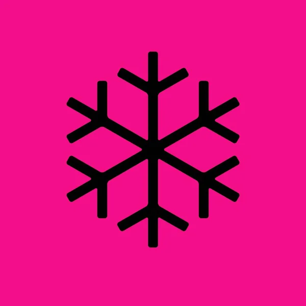 Copo Nieve Icono Ilustración Vector — Vector de stock