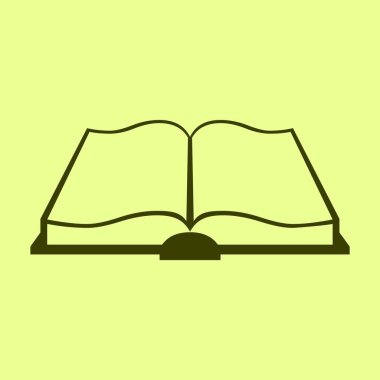 ders kitabı vektör simge tasarlamak 