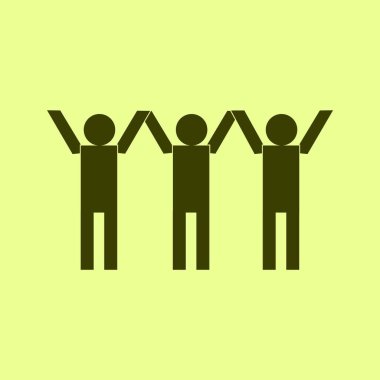 başarı ekip illüstrasyon vektör