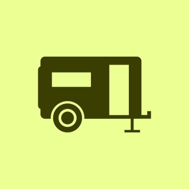 Rekreasyon araç simge tasarlamak