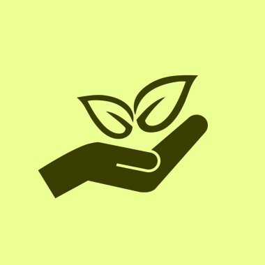 Eko simge vektör simgesi