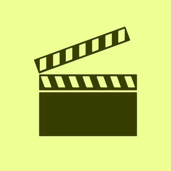 Video icona, segno del cinema — Vettoriale Stock