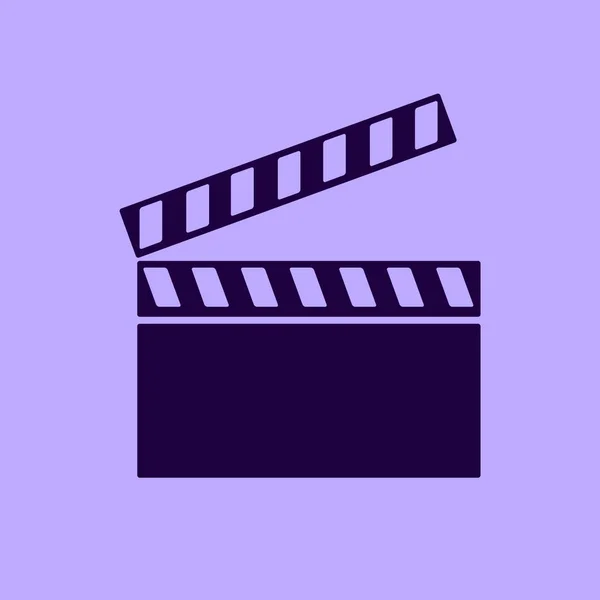 Video icon, cinema sign — Stock Vector