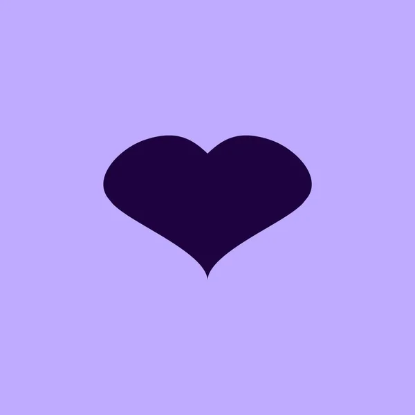 Εικονίδιο Καρδιά Εικονογράφηση Διάνυσμα Σύμβολο Αγάπη — Διανυσματικό Αρχείο