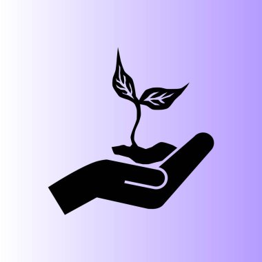 Eko simge vektör simgesi