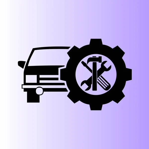 Automatisk Reparation Vektor Symbol — Stock vektor