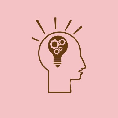 Ekibimizi ampul kavramının, fikir vektör simgesi