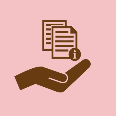 Katalog vektör simgesi basit örnek 