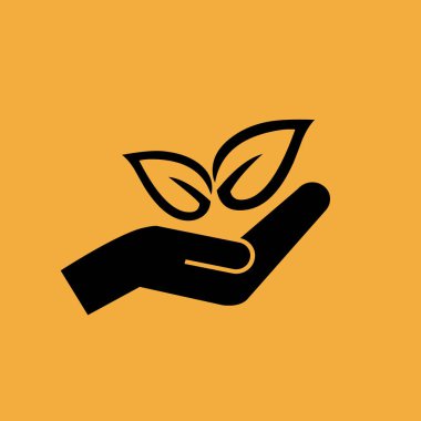 Eko sembol basit vektör